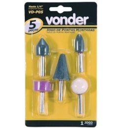PONTA MONTADA JOGO C/5PC VDP-5 VONDER PONTA MONTADA JOGO C/5PC VDP-5 VONDER