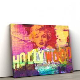 Quadro Decorativo 40x60cm Hollywood Quadro Decorativo 40x60cm Hollywood