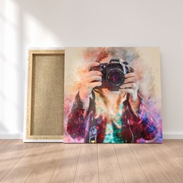 Quadro Decorativo 60x60cm Fotógrafo Quadro Decorativo 60x60cm Fotógrafo