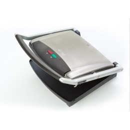 Sanduicheira Panini Chrome 3883 Chapa Lisa Inox- Oster Sanduicheira Panini Chrome 3883 Chapa Lisa Inox- Oster
